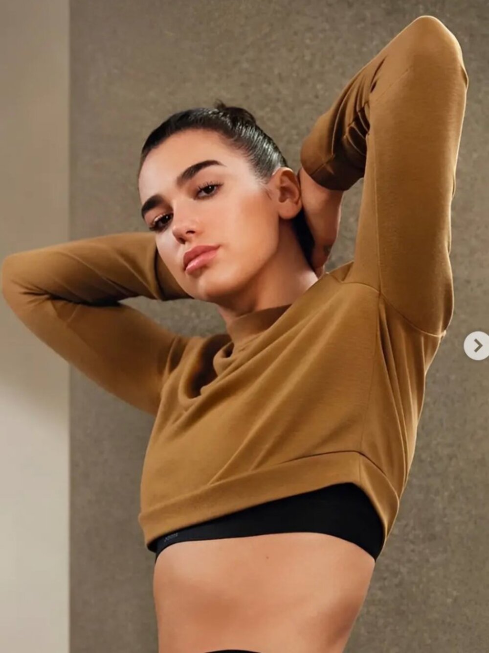 Adidas x Dua Lipa Cropped Longsleeve Tee Medium